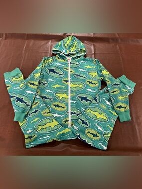 Dogfish Head Brewery One Piece Onesie Body Suit Pajamas Suit - Size Adult Large